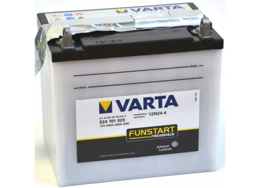 Аккумулятор VARTA PowerSports FreshPack 24 Ач, 200 А, 12 v, Прямая L+ (1)