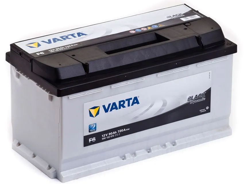 Аккумулятор VARTA Black Dynamic 90 Ач, 720 А, 12 v, Обратная R+ (0), DIN L5, B13