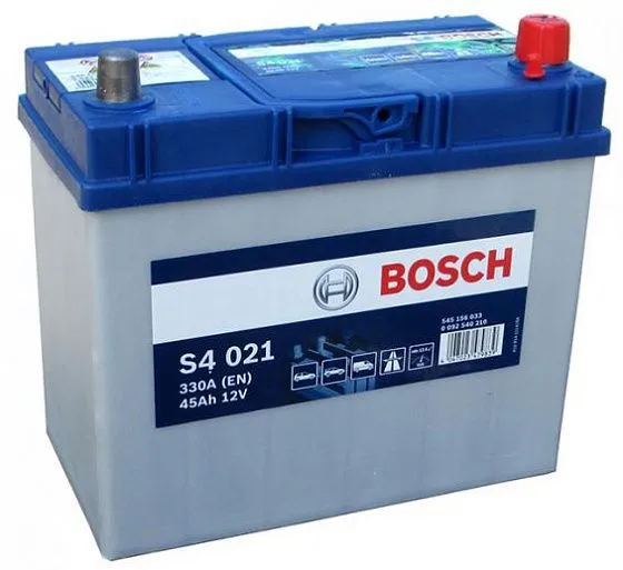 Аккумулятор BOSCH S4 021 545 156 033 (45) R+