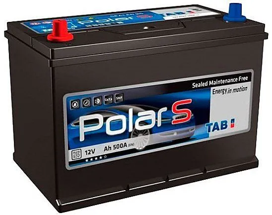 Аккумулятор TAB Polar S 105 Ач, 900 А, 12 v, Прямая L+ (1), JIS D31, B13