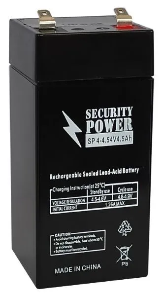 Аккумулятор Security Power 4V-4.5Ah