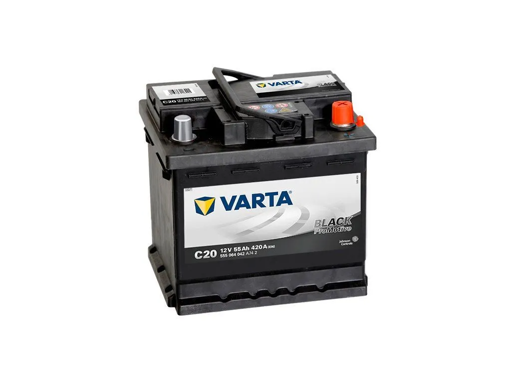 Аккумулятор VARTA ProMotive Black 55 Ач, 420 А, 12 v, Обратная R+ (0), DIN L2, B13