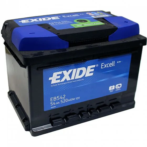 Аккумулятор EXIDE EXCELL EB542 54 R+