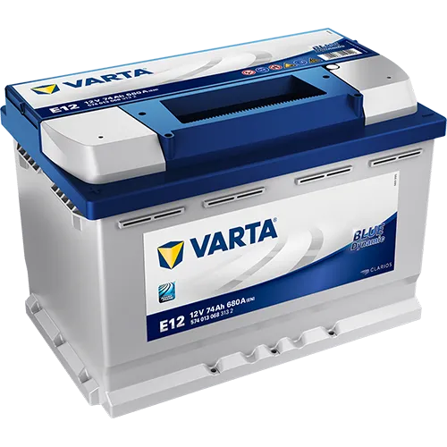 Аккумулятор VARTA Blue Dynamic 74 Ач, 680 А, 12 v, Прямая L+ (1), DIN L3, B13