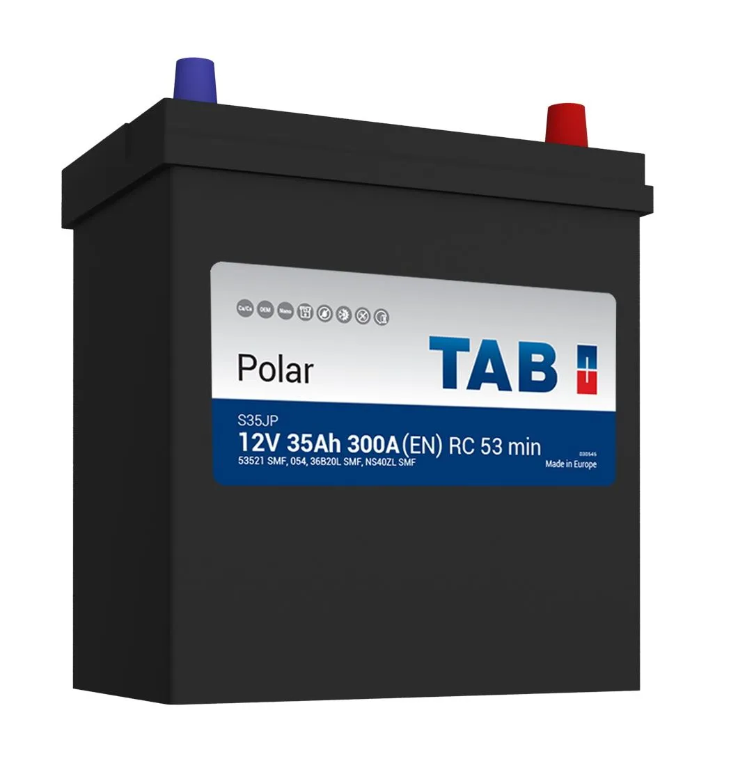 Аккумулятор TAB Polar S Asia 35 JR+ с бортом