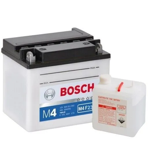 Аккумулятор BOSCH M4 8 Ач, 110 А, 12 v, Обратная R+ (0)