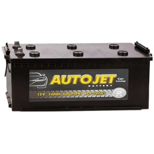 Аккумулятор AUTOJET 140 Ач, 680 А, 12 v, Обратная L+ (3) euro, D4 (A), B00