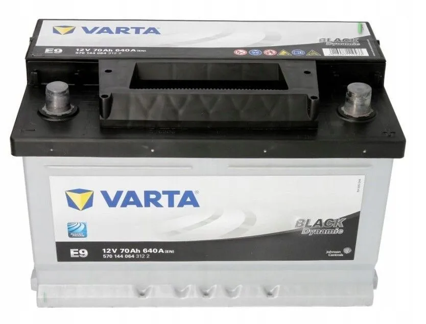 Аккумулятор VARTA Black Dynamic 70 Ач, 640 А, 12 v, Обратная R+ (0), DIN LB3, B13