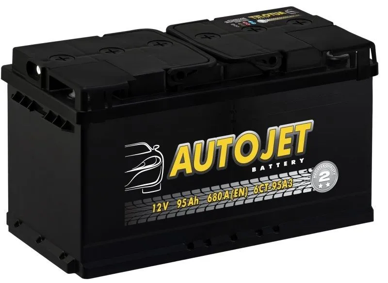 Аккумулятор AUTOJET 95 Ач, 680 А, 12 v, Обратная R+ (0), DIN L5, B13