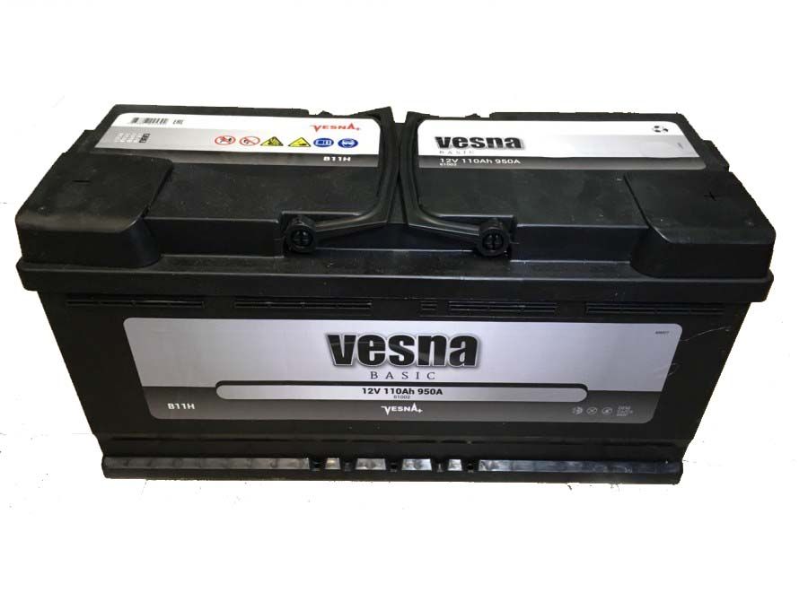 Аккумулятор VESNA POWER 110 R+