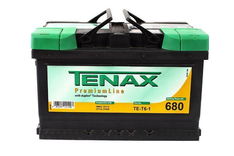 Аккумулятор TENAX PREM 572409 TE-T6-1 72 R+