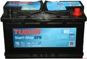 Аккумулятор Tudor EFB 80 R+