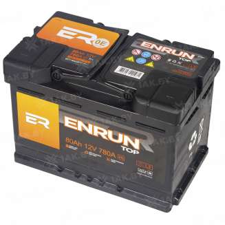 Аккумулятор ENRUN 80 R+