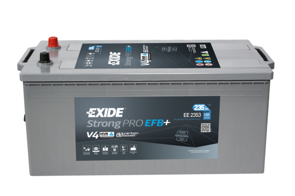 Аккумулятор Exide StrongPRO EFB 235 (3) евро +/-