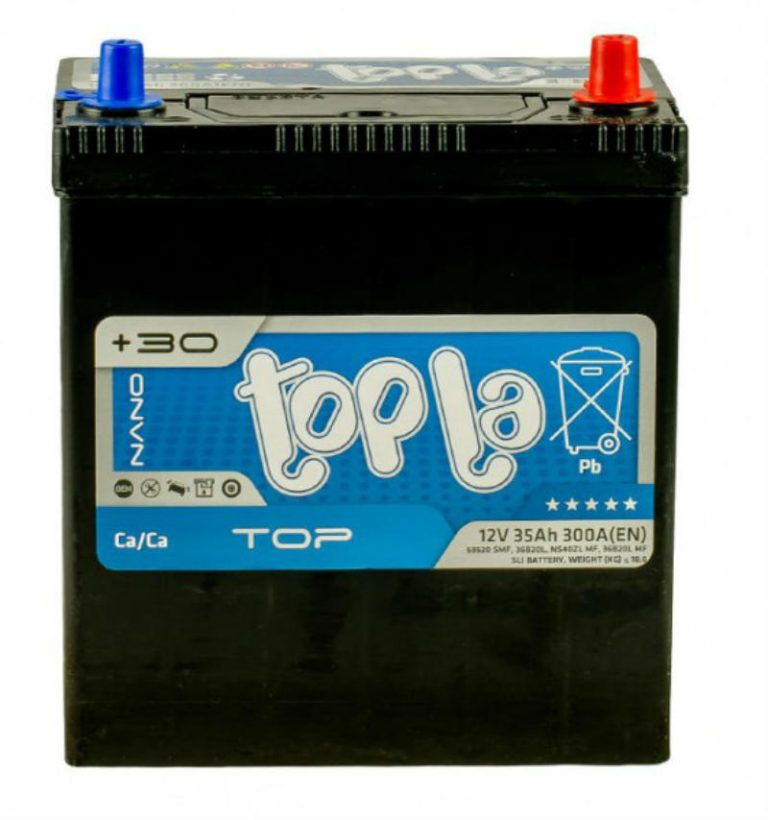 Аккумулятор TOPLA TOP ASIA 35 R+