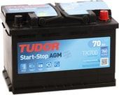 Аккумулятор Tudor AGM 70 R+