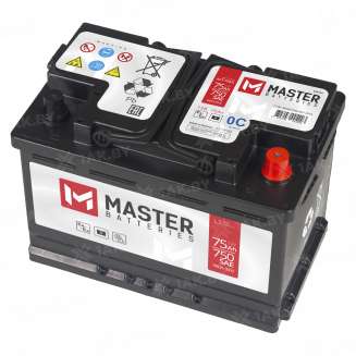 Аккумулятор Master Batteries 75 R+
