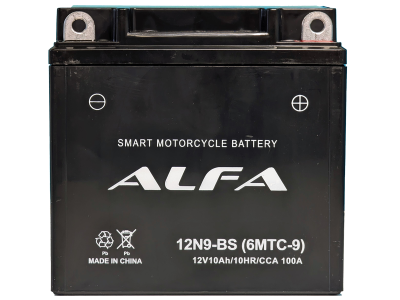 Аккумулятор ALFA 12N9-BS(6MTC-9) 10Ah