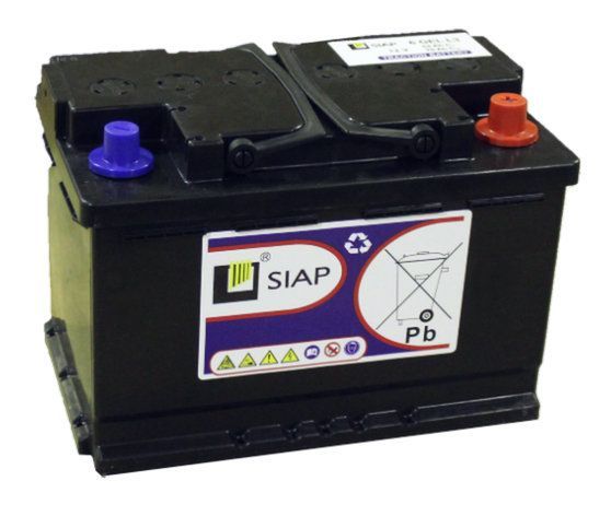 Аккумулятор SIAP 6 GEL L3 (52 A/H 70 A/H) 12V