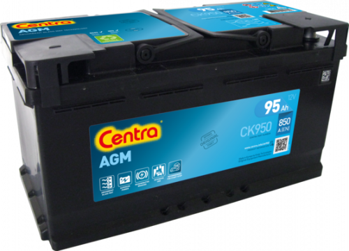 Аккумулятор Centra AGM 95 R+