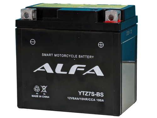 Аккумулятор ALFA YTZ7S-BS 6Ah