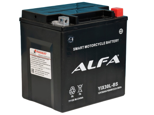 Аккумулятор ALFA YIX30L-BS 30Ah
